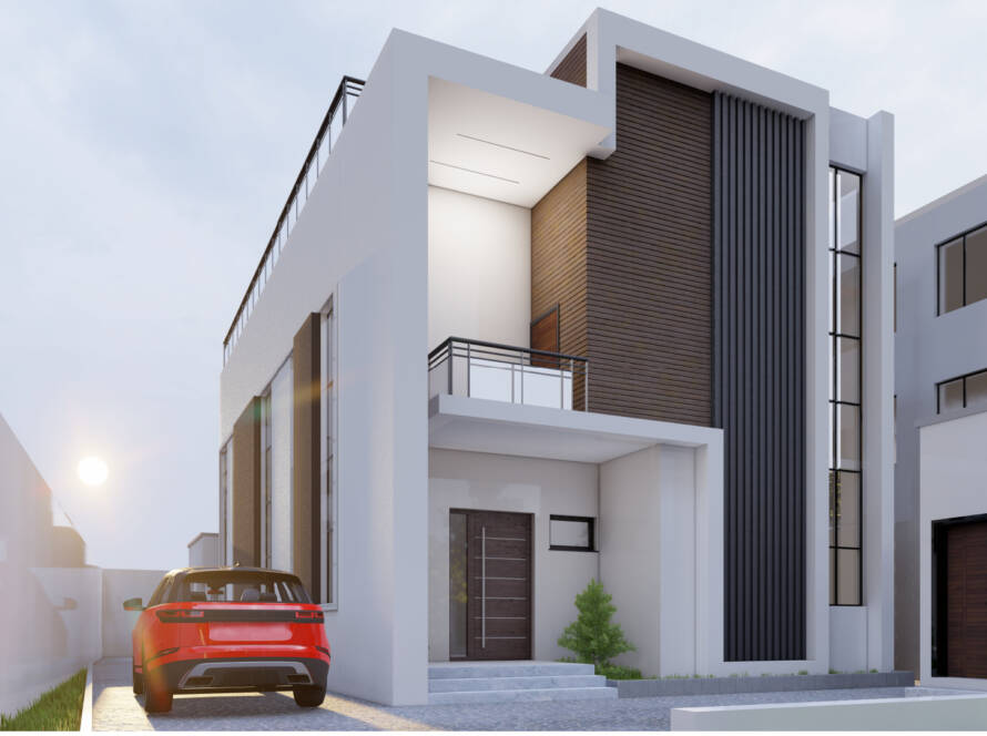 Detached Duplex Design