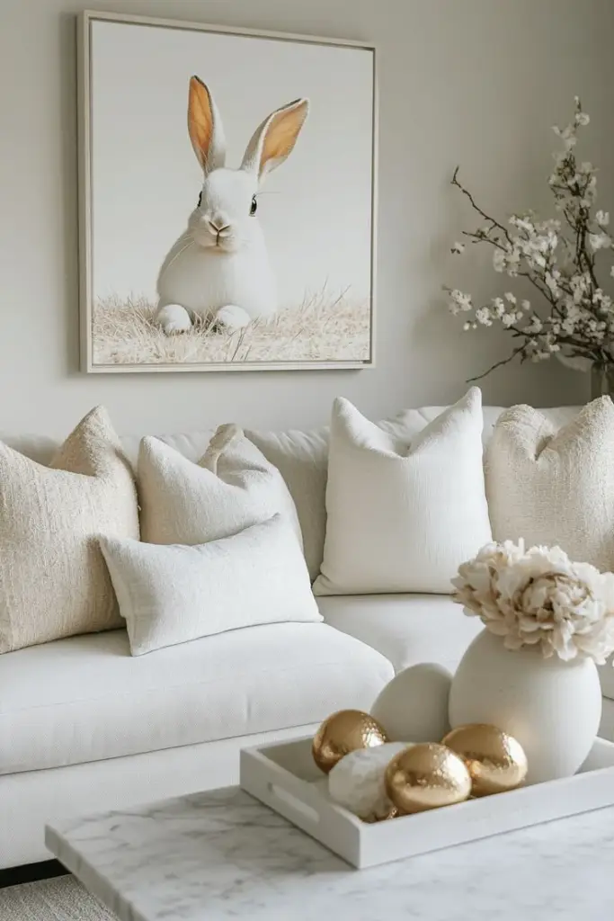 Easter designs for a modern living room in 2026