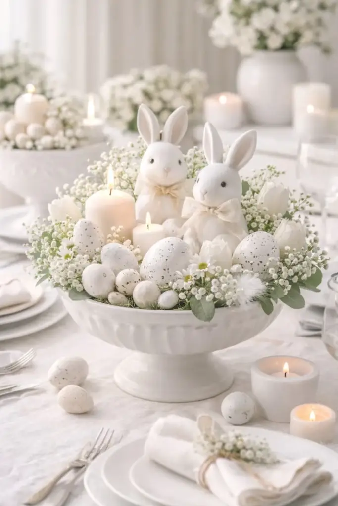 Elegant Easter designs tablescape