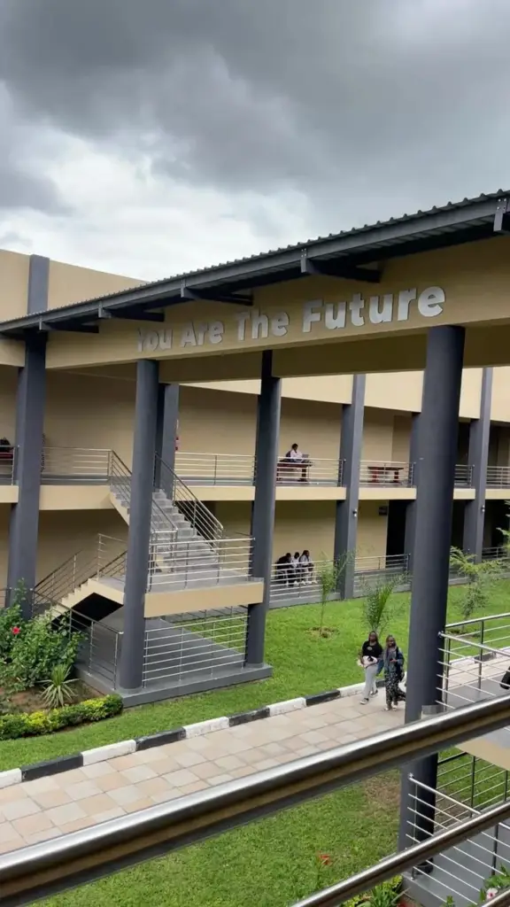 Beautiful campus view of one of the best architecture schools in Nigeria
